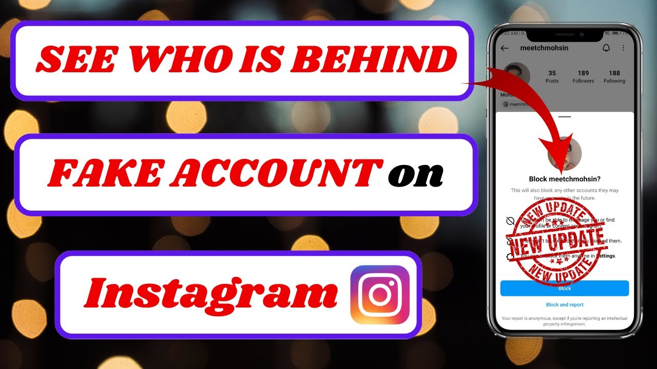 how to see who is behind a fake instagram account|how to find out fake instagram account|2024