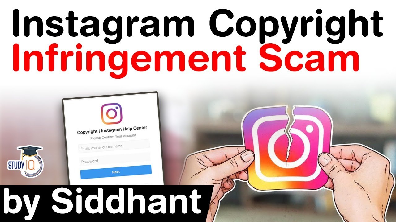 Instagram Copyright Infringement Scam - How to protect yourself from this Instagram scam? #UPSC #IAS