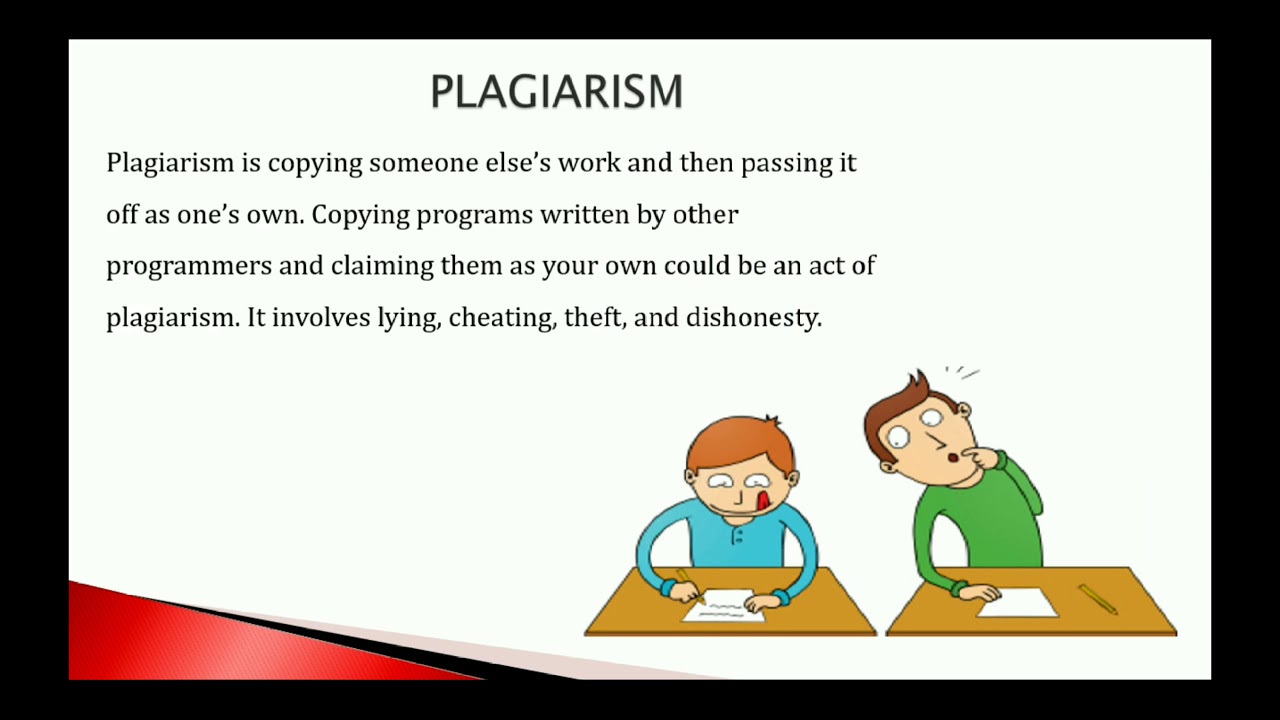 Intellectual Property Right and Plagiarism