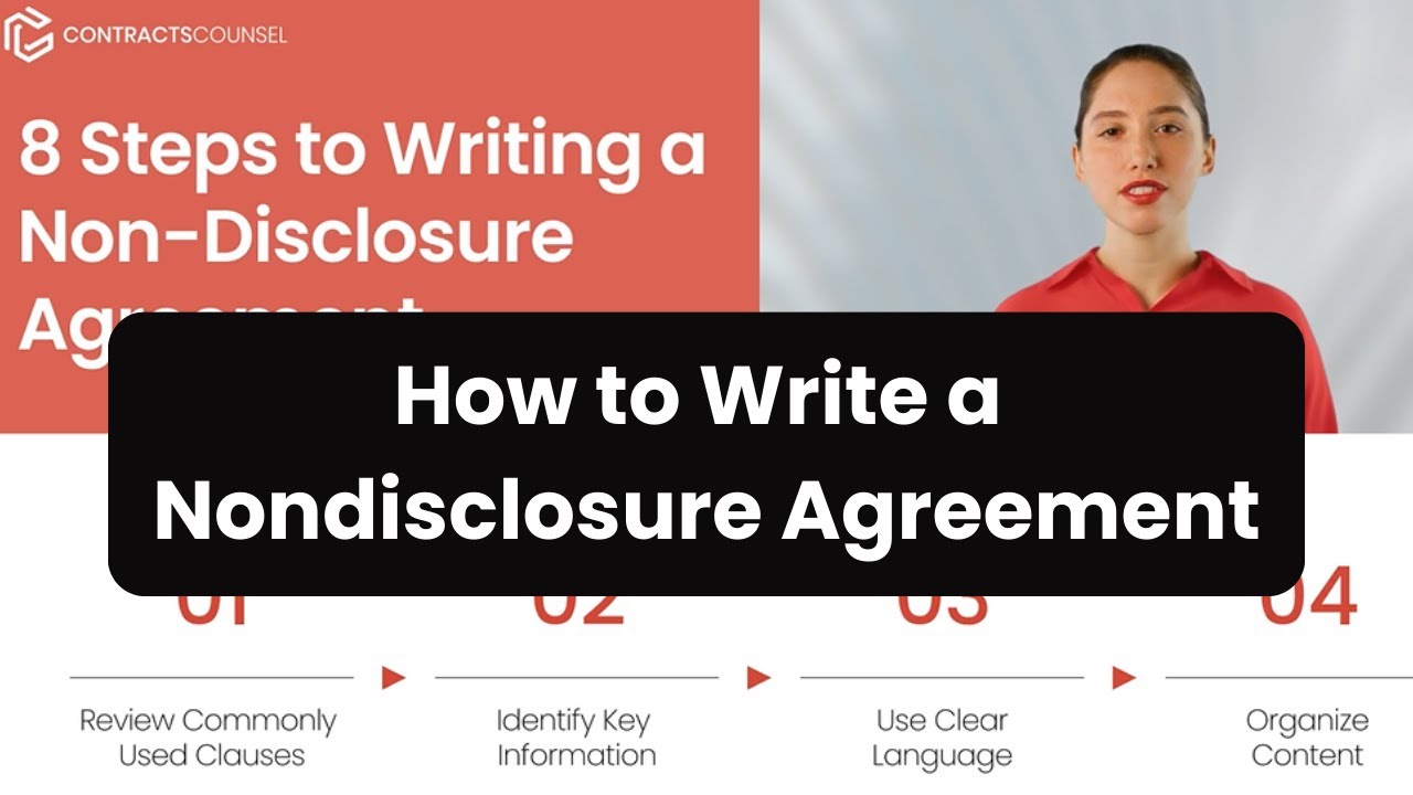 How to Write a Non-Disclosure Agreement [Lawyer Templates Available]