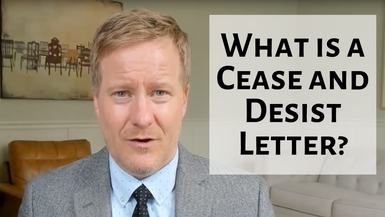 Cease and Desist Letters