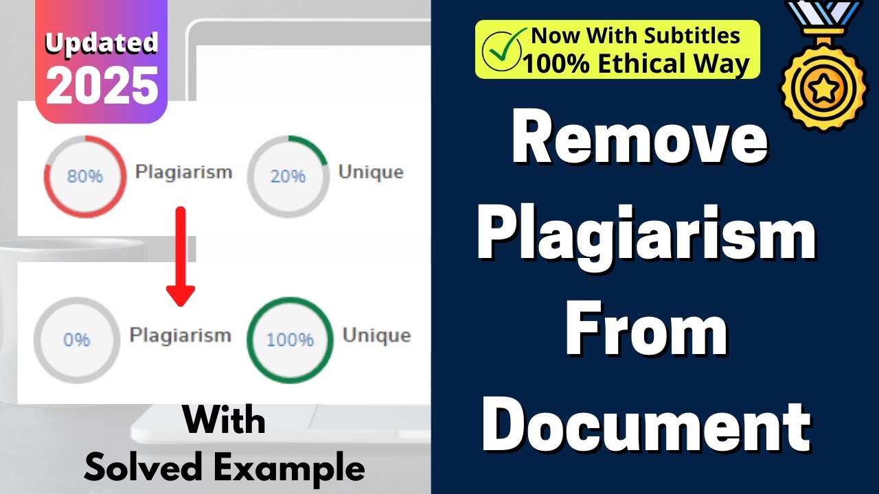 How to remove Plagiarism from Article