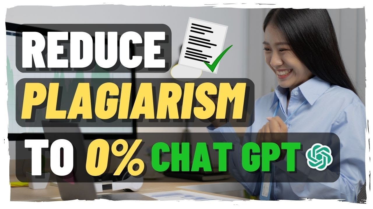 How to Avoid Plagiarism with AI (ChatGPT) - The Final Solution to Create Original Content