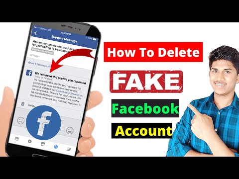 How to Delete Fake Facebook Account Permanently | How to Delete Fake Account on Facebook | Facebook