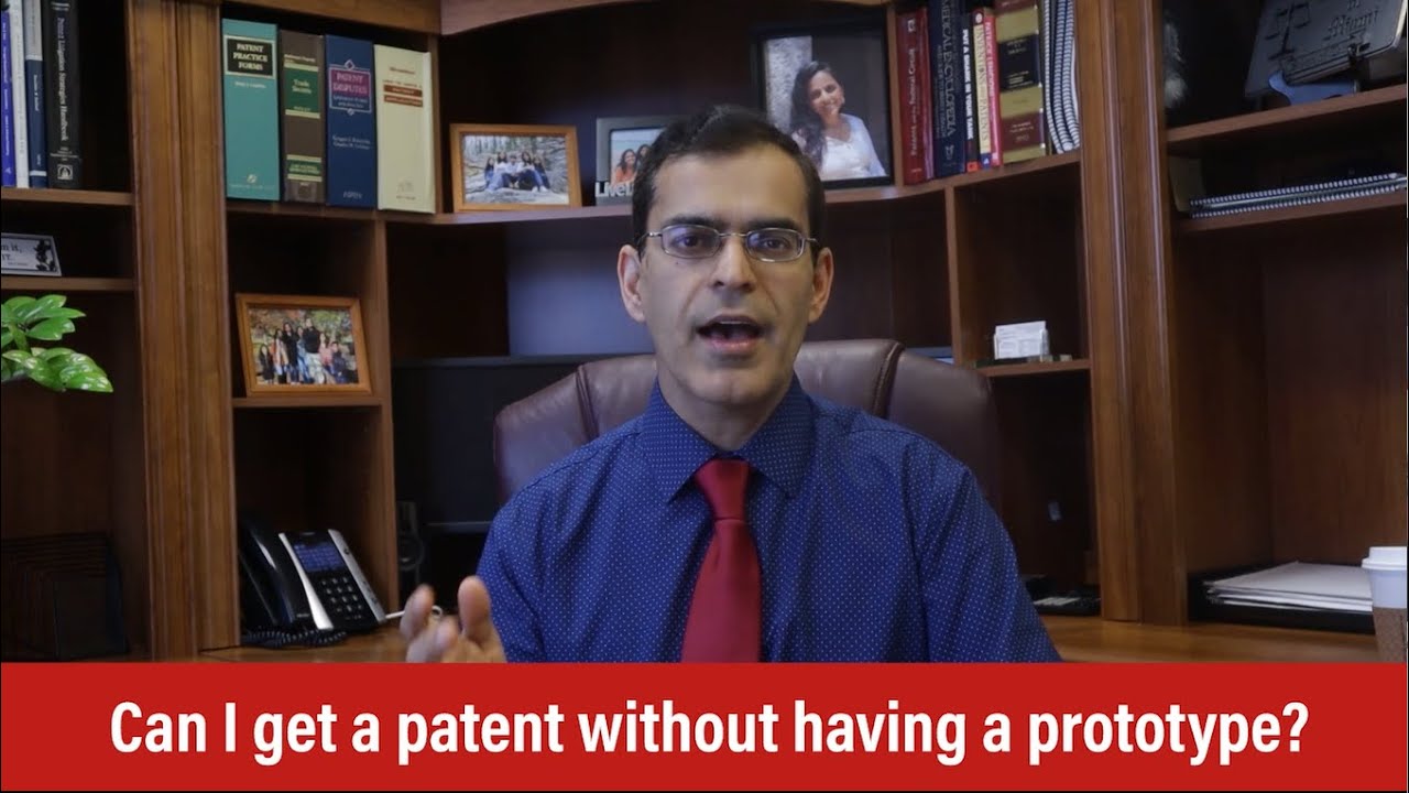 Can I File for a Patent without having a Prototype?