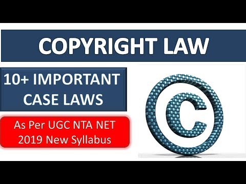 Important Case Laws on Copyright Law
