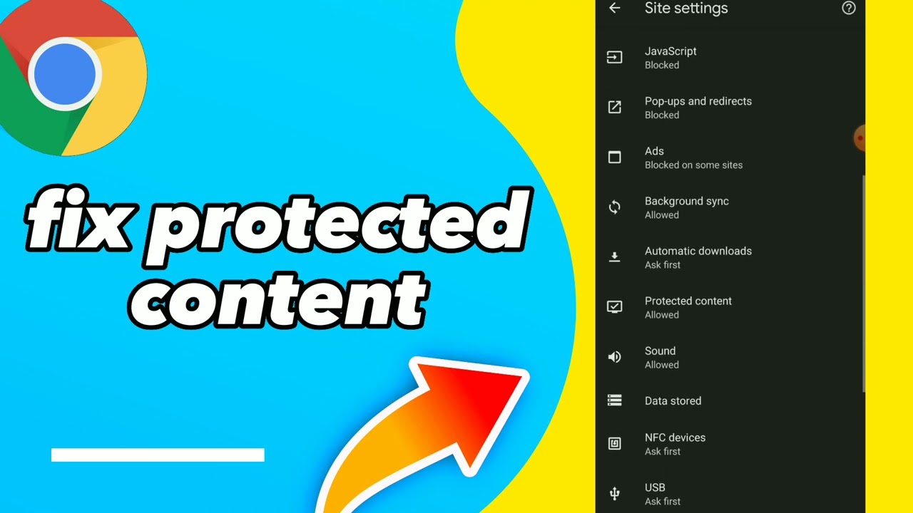 How To Fix Protected Content On Google Chrome