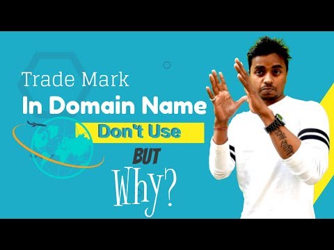 Should you use Trademark Words in your domain Name? - The Nitesh Arya