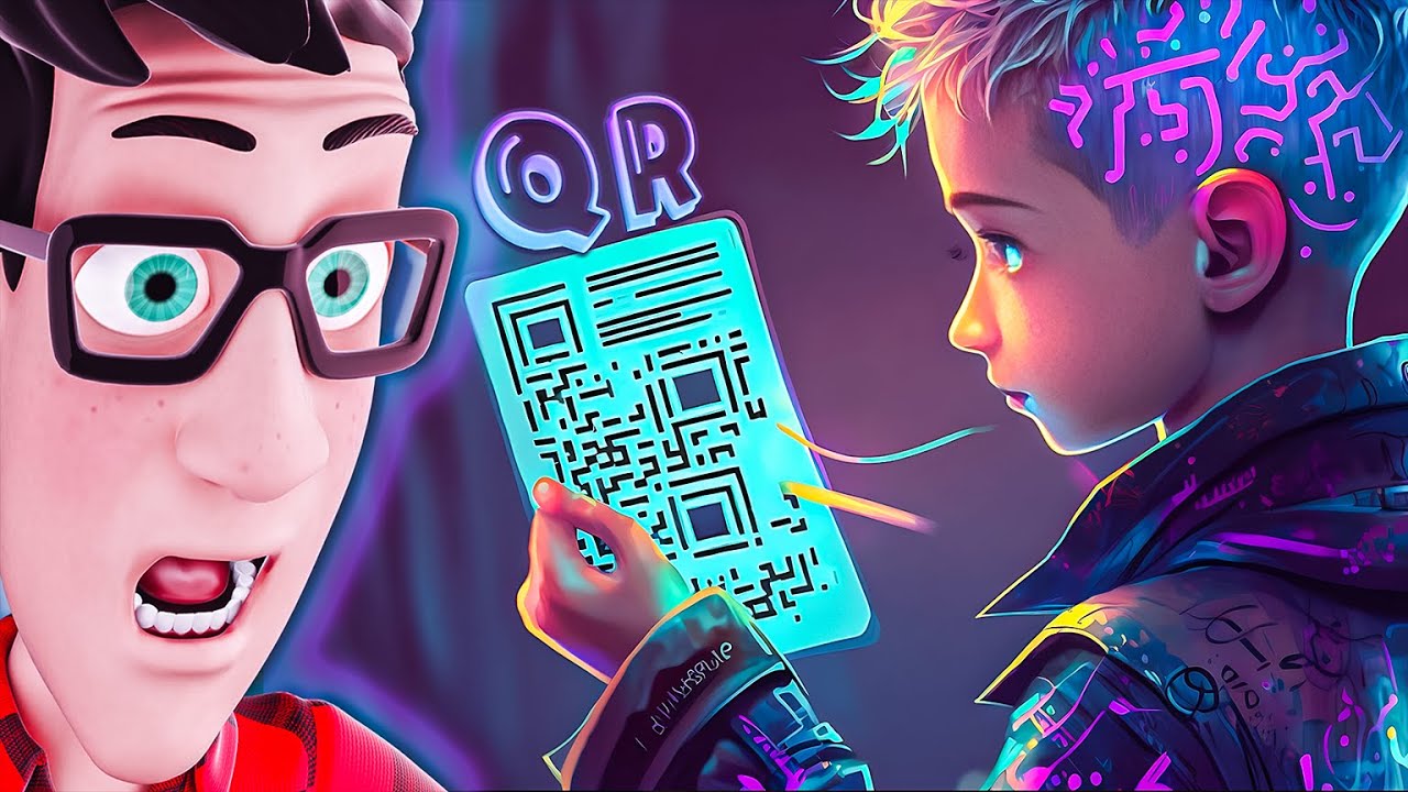 How QR Code ACTUALLY Works? (3D Animation 60fps)