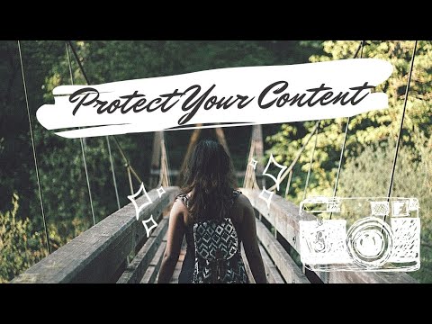 How to Protect Your Content on YouTube Instagram Facebook Content Creator Step by step Guide