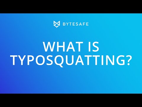 What is Typosquatting?