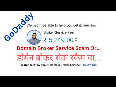 GoDaddy Scam | Domain broker fraud | Domain Broker Service Scam Or...