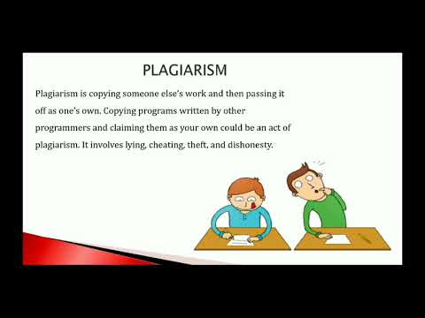 Intellectual Property Right and Plagiarism