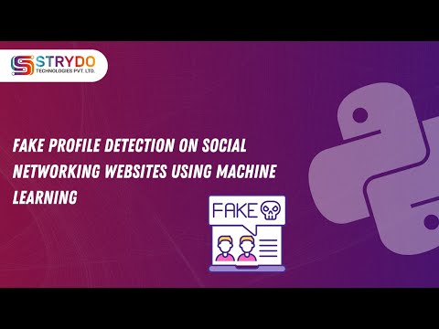 Fake Profile Detection on Social Networking Websites using Machine Learning | Data Science Project