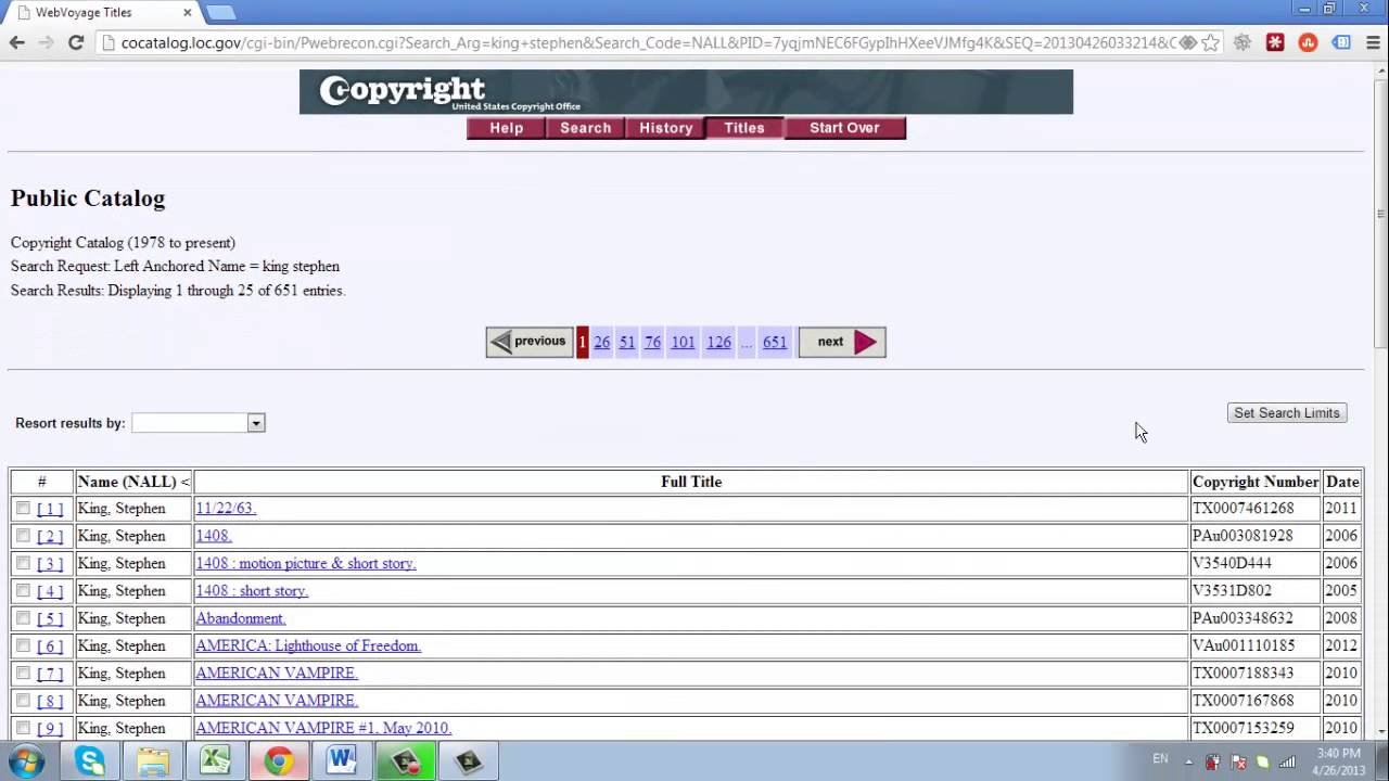 How to Conduct a Copyright Search Online