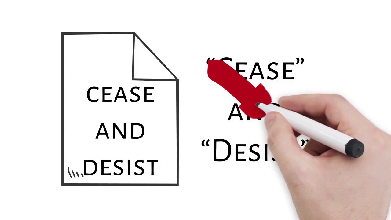 Cease & Desist Letters