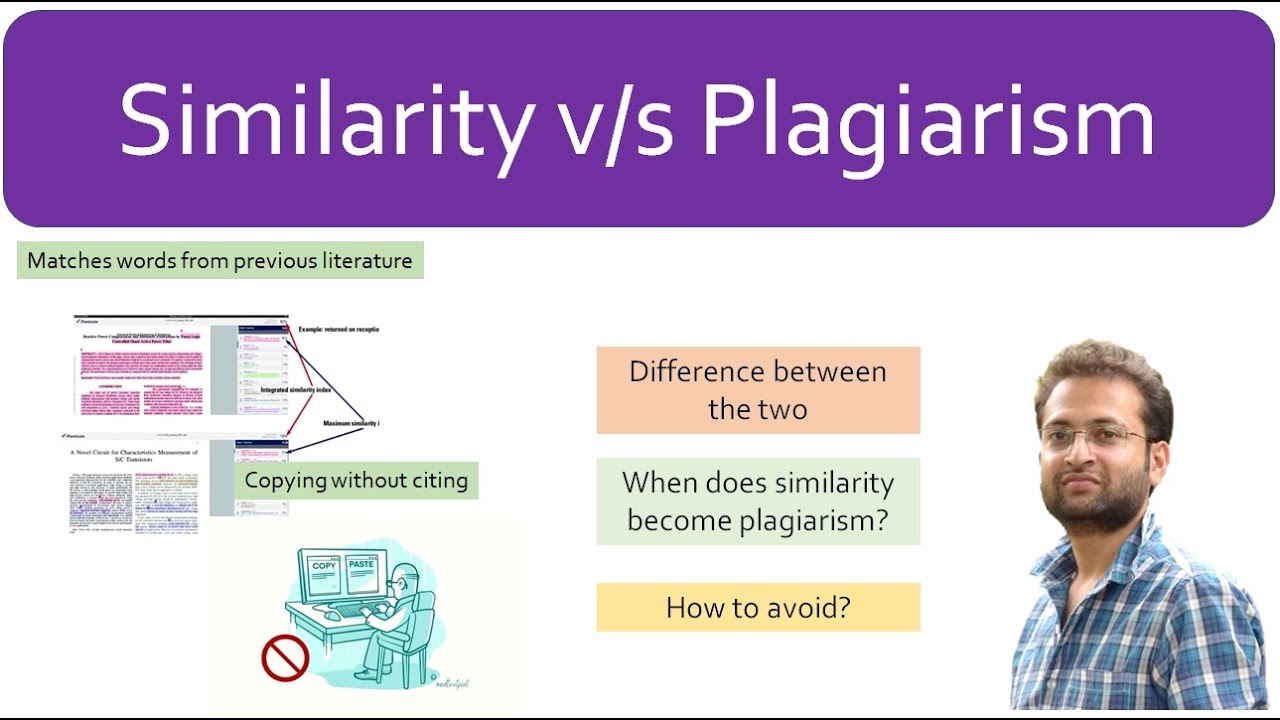 Difference between Similarity and Plagiarism? What is plagiarism. How to remove plagiarism?