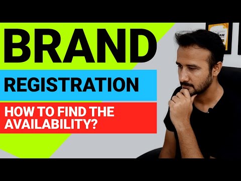 How to find brand name availability | how to register brand name in india | trademark registration