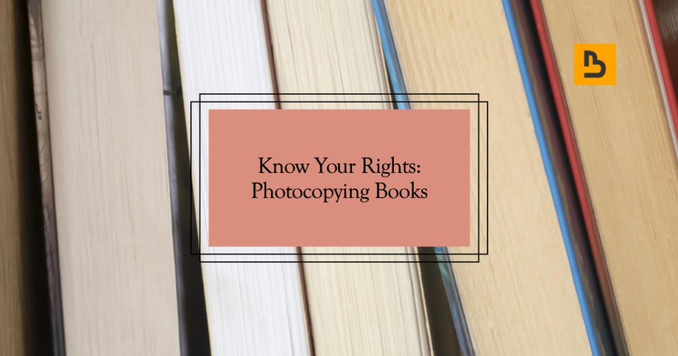 photocopying books copyright law