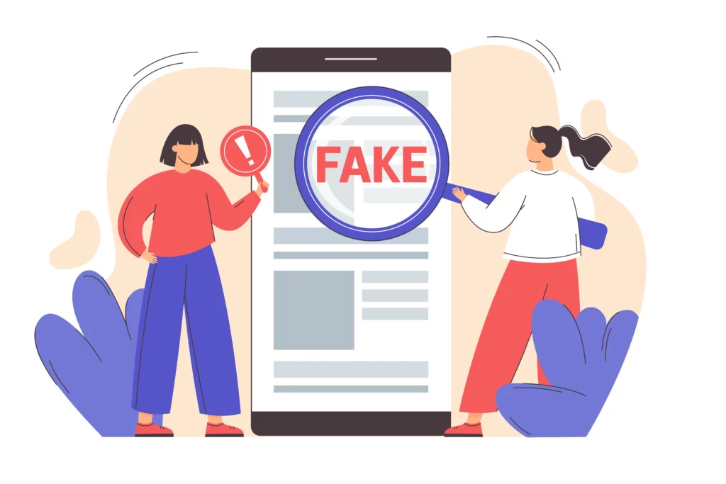 how to identify a fake profile