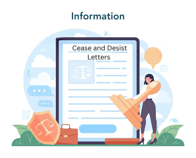 are cease and desist letters legally binding in florida